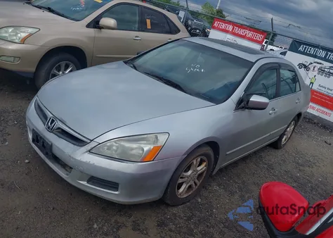 2007 Honda Accord 2.4 Ex из США, поврежденный, VIN 1HGCM56727A175410